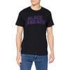 Black Sabbath Мужская винтажная футболка с волнистым логотипом Винтаж Винтаж