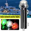 Waterproof Solar Ocean Signal Light Tricolor Light LED Warning Light Boat Lighting