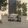 Day and Night - Day and Night Garden Furniture with Cushions 4 Pieces Gray Synthetic Rattan