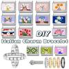 Colorful Charm Italian Links Cartoon Charm Bracelet Link Charm Bracelet  for Making DIY Jewelry