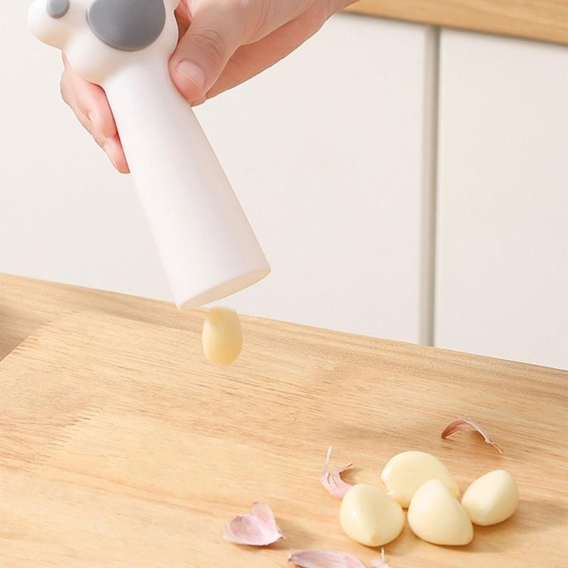 Быстрое средство для удаления кожуры чеснока в форме кошачьего когтя, многофункциональный ролик для чистки орехов, арахиса, кухонный гаджет