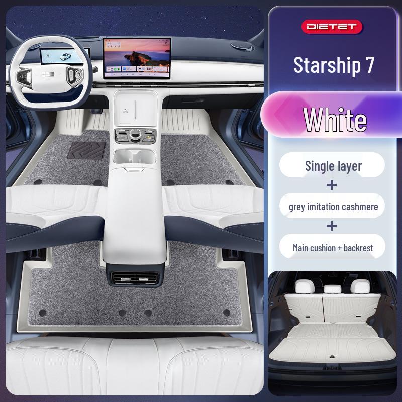 Коврики для ног Galaxy Starship 7 TPE2025 для автомобиля Geely Galaxy EM-i, Аксессуары для интерьера
