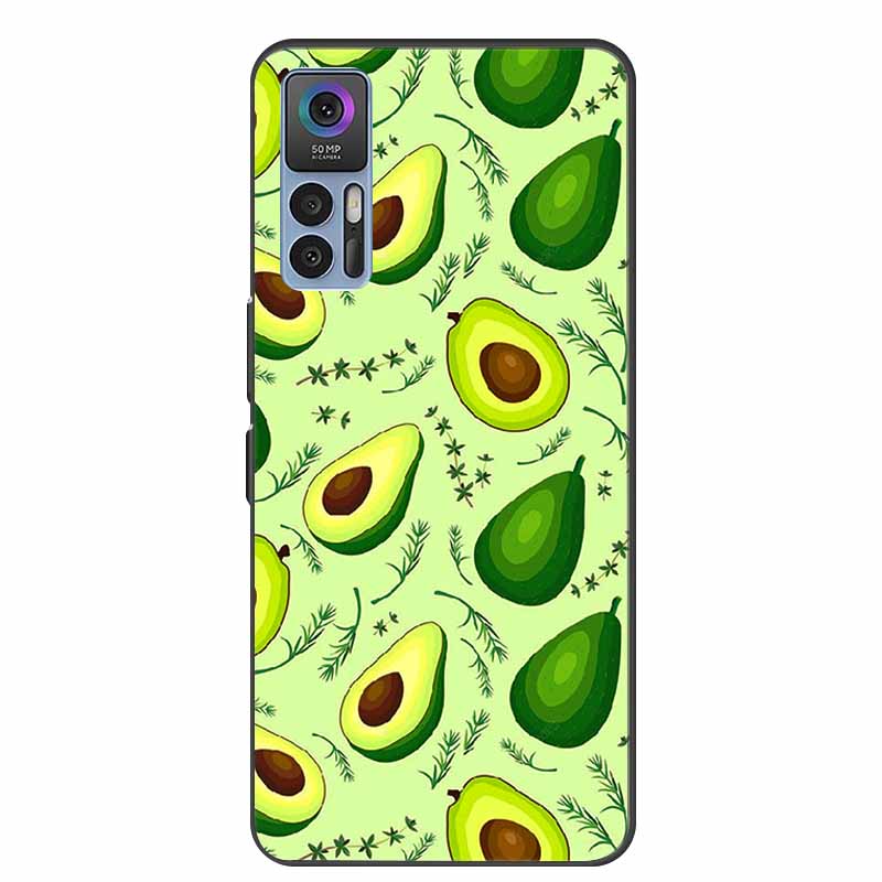 Для TCL 30 Plus Чехол Роскошный Мягкий Силиконовый Задний Чехол Чехол для Телефона для TCL 30 SE Чехол TCL 30 5G для TCL 30+ Защитный Чехол T676J Fundas