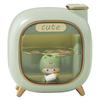 T0# Cute Humidifier USB Rechargeable Double Spray Bedroom Night Light (Pink)