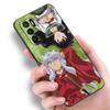 Anime Inuyasha Phone Case For Xiaomi Redmi Note 7 8 8T 9 9S 10 10S 10T 11 11S 4G 11E 11T Pro 5G Soft TPU Black Cover