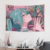 Hatsune Miku Cutecore Tapestry Wall Hanging Blanket Tapestry Home Decor Items Wall Decorations