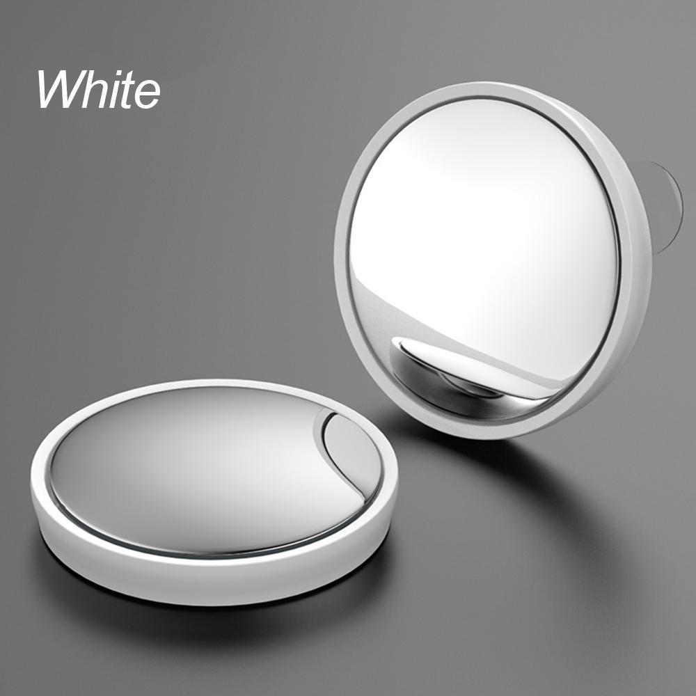 2 Pcs Car Blind Spot Mirror Suction Cup Rear View Mirror Automobiles Full Vision 360 Wide Anger Parking Assitant Convex Mirror