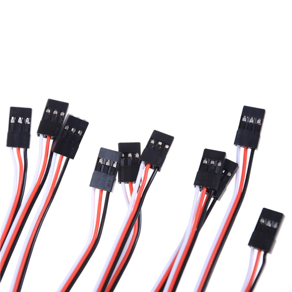 10 шт. 10 см 26Awg к штекеру Jr сервопривод удлинительный проводной кабель