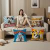 Мультяшная подушка W-Wallace и G-Gromit Подарок Домашний Офис Декоративная подушка Спальня Диван Автомобильная наволочка