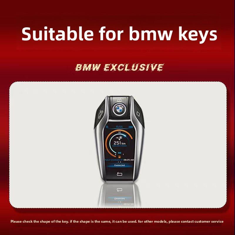 Car Key Case LCD Smart Remote Cover LED Display Shell Fob For BMW G11 G12 G30 G31 G01 G02 5 7 Series X5 X7 M5 M8 M760Li