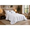 Couette Tempérée 300 gr/m² - BLANREVE - Anti-Acariens - 260 x 240 cm - Blanc
