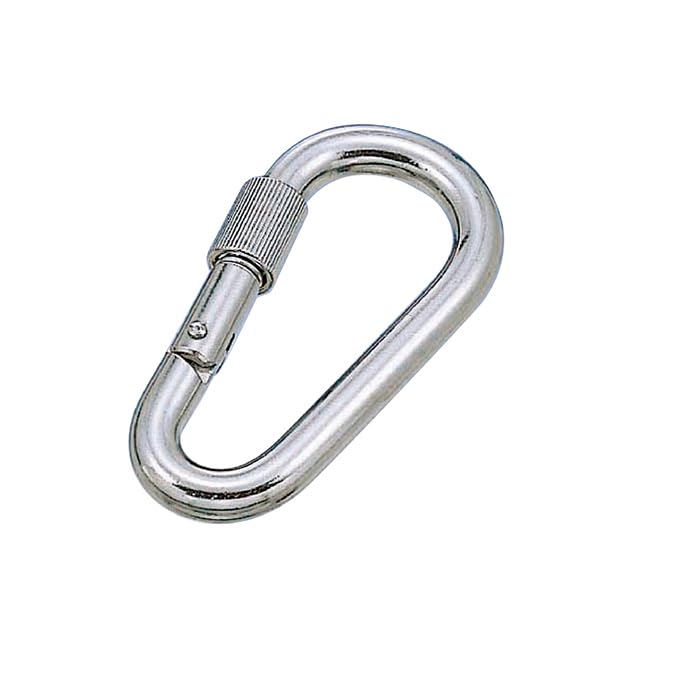 Карабин MM Mizumoto Machinery SUS304 из нержавеющей стали баклажанового типа NK-8