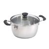 Bestco Prior 20cm Double-Handled Pot with Glass Lid (ND-5994)