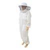 3-Layers Beekeeping Clothing Breathable Ventilated Beekeeping Suit with Round Veil Professional Beekeeper Clothing Anti Bee Suit