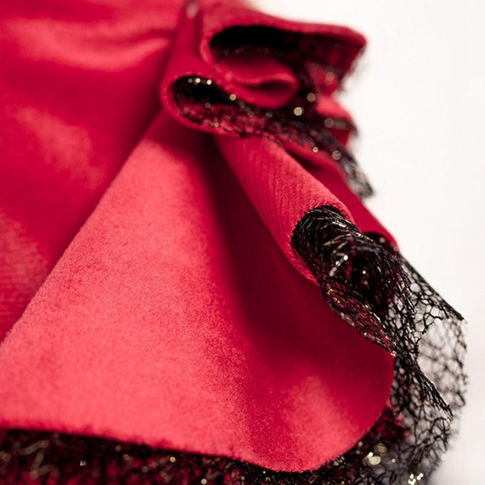 Luxury Lace Wedding Dresses Red Party Clothes For 30cm Supermodel Doll/for 1/6 BJD Dolls