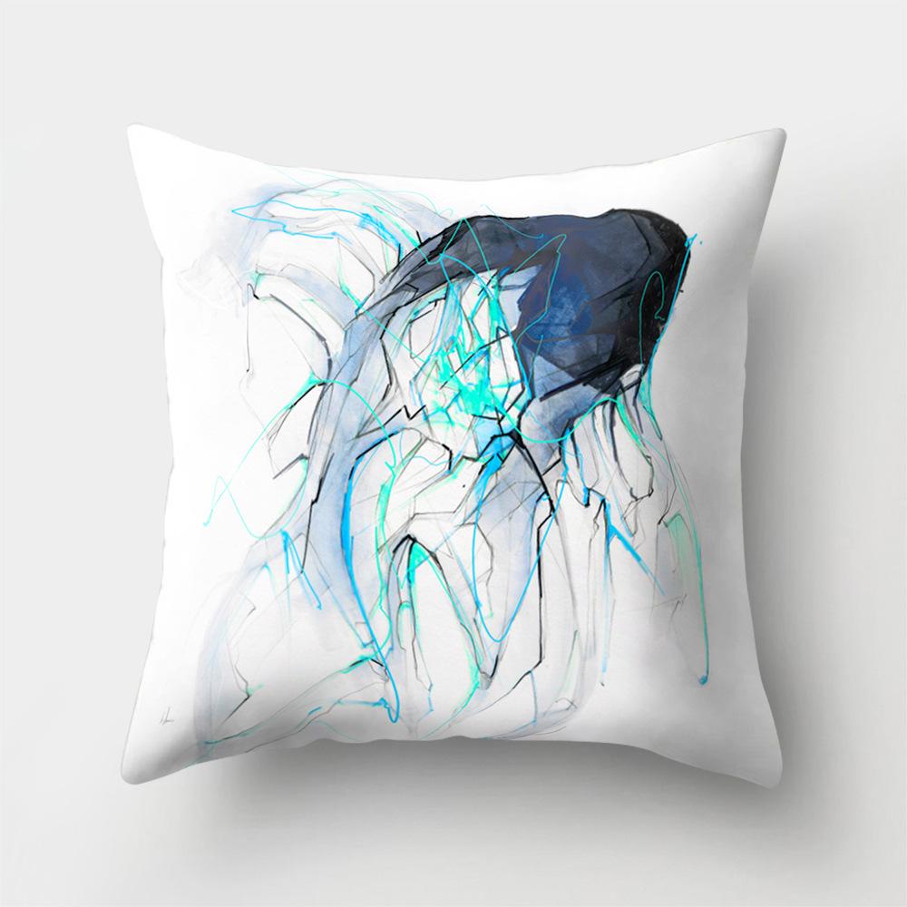 Polyester Sofa Pillow Case Creative Home Yiwu Pillow Car Cushion