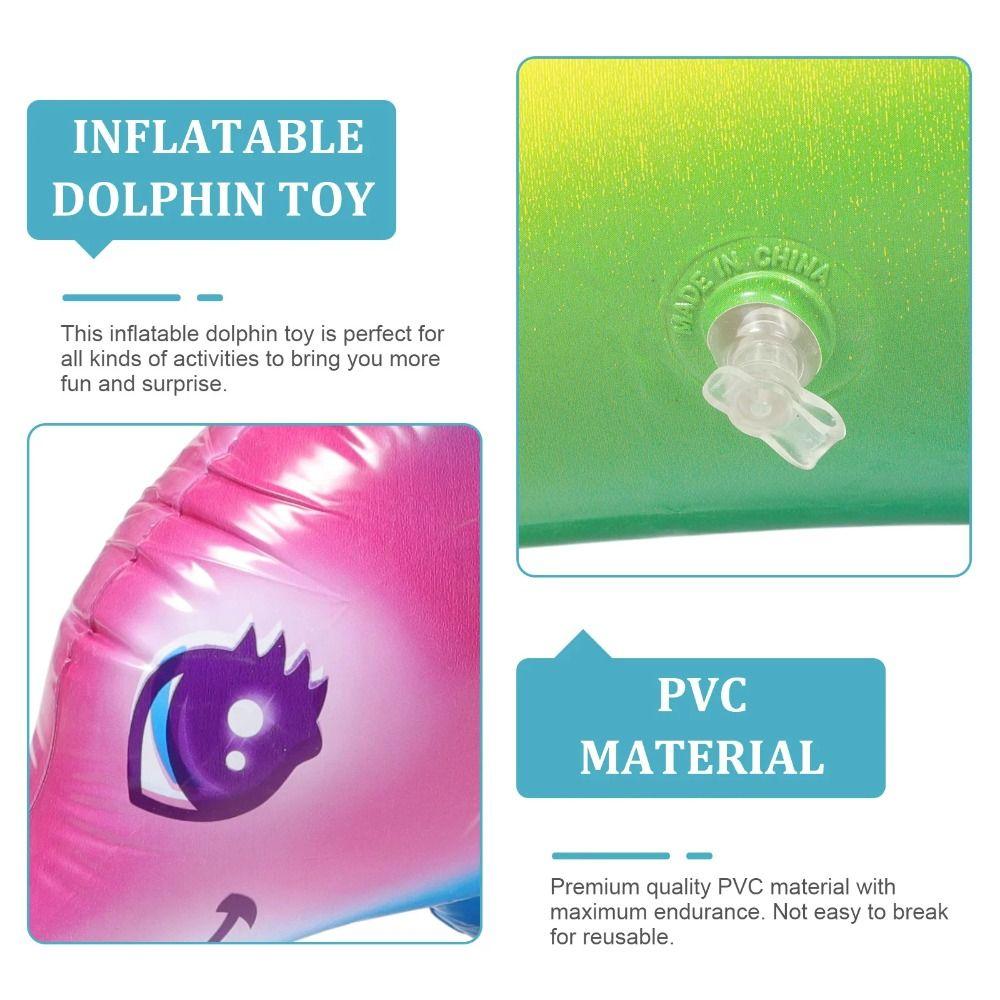 Classic Toys Inflatable Dolphin Toy Dolphin Balloons PVC Dolphin Toys  Child Baby