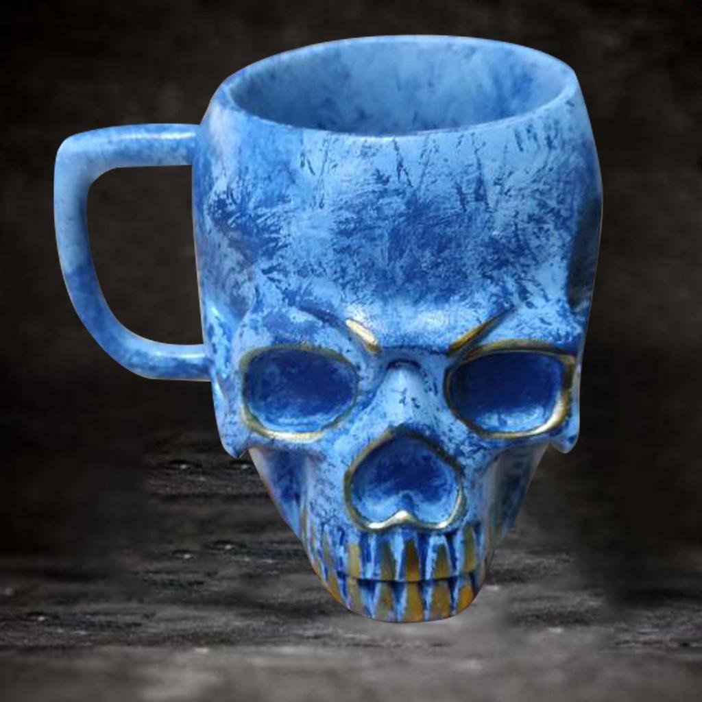 Забавный ужас, праздник, ежедневное украшение для дома, череп, голова, чашка с водой