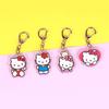 Airpod Keyring Buzz Keyring Keychain Acrylic Bag Charm 4-Piece Set, a Popular Character In Korea