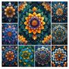 Diamond Painting New Collection 2024 Vintage Mandala Flower Diy Full Square Round Drill Rhinestone Embroidery Color Floral Mosaic Cross Stitch Kits