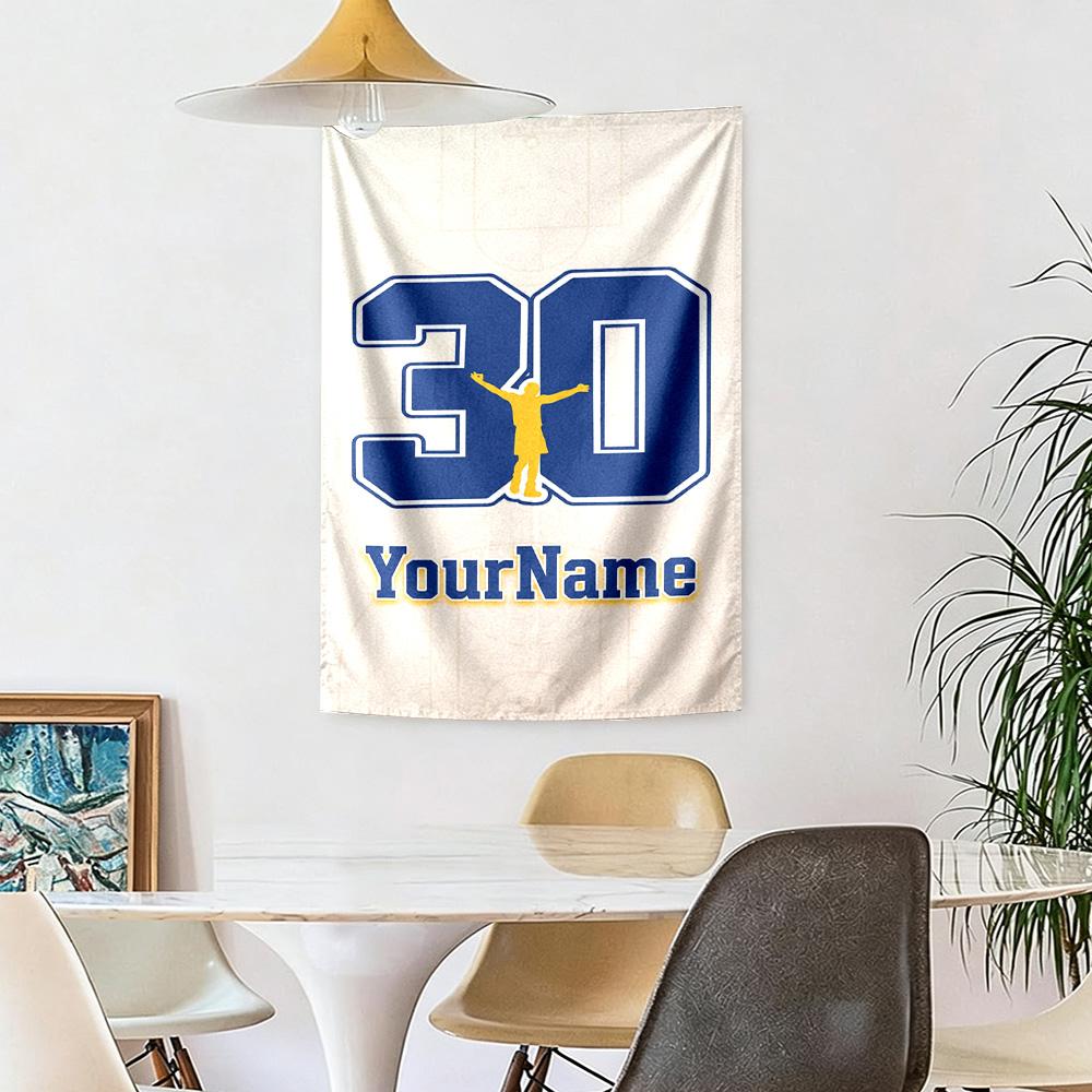 Curry Custom Your Name Wall Decor Tapestry Art For Pet Memorial Birthdaywedding Party Backdrop Family Gift