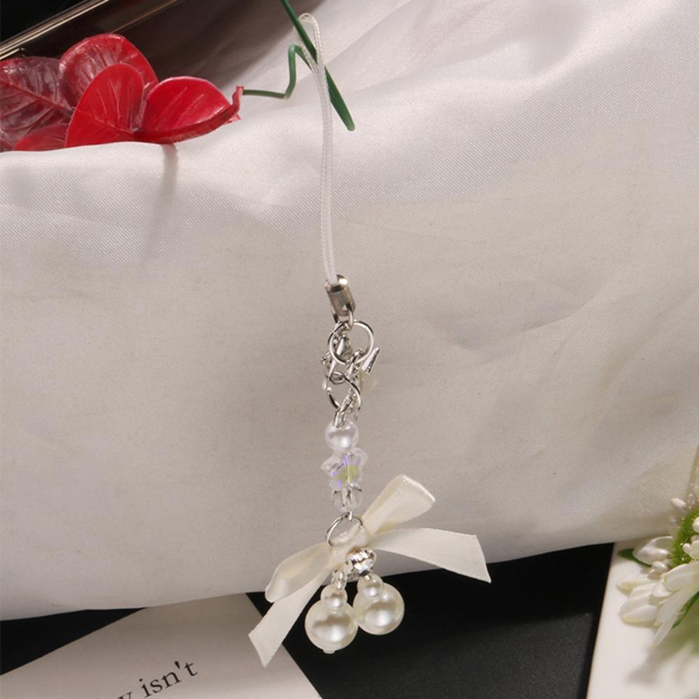 Ключевой шнурок Y2K Цепочка для телефона Шарм для телефона Мобильный шнурок Ремешок для мобильного телефона Ювелирный подарок