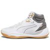 PUMA Playmaker Pro Mid Trophies 'White Grey Gold' Men's 379019-01