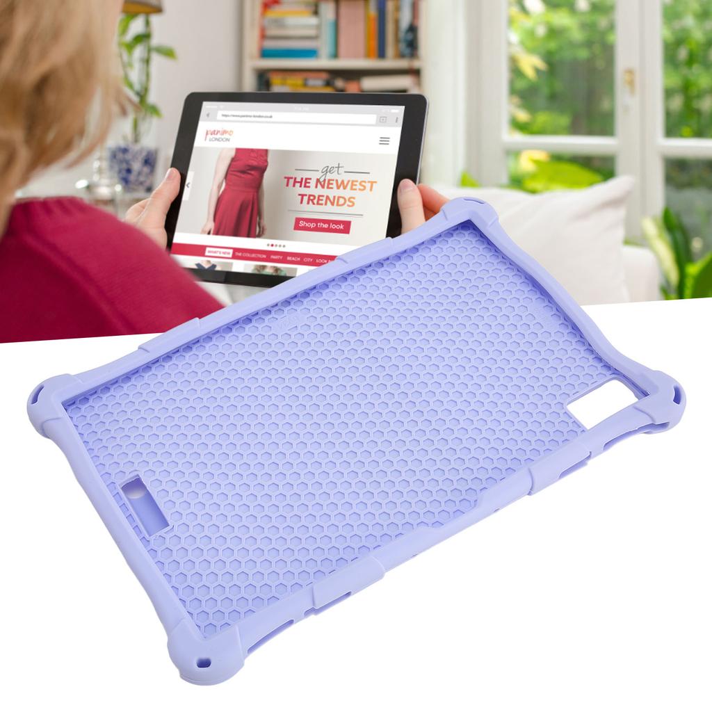 10.4in Tablet Case for   T40 Pro T40 Plus Shock Absorption Soft Silicone Tablet Protective Cover with Bracket