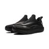 Li Ning Soft Go универсальные модные амортизирующие прочные низкие повседневные туфли мужские кроссовки черные AGLU099-1