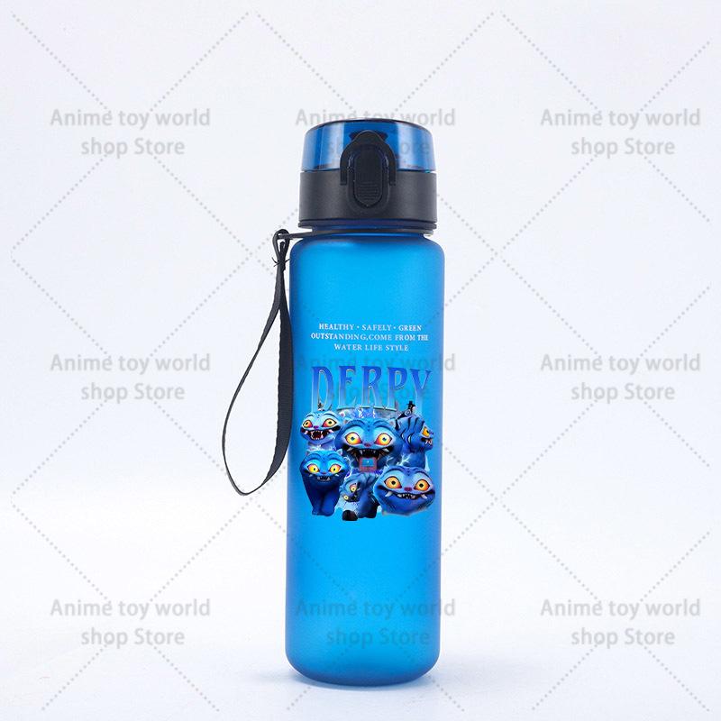 KPop Demons Hunters Large Capacity Sports Water Bottle Motivational Leak Proof Portable Reusable Cups Outdoor Travel Gym Jugs