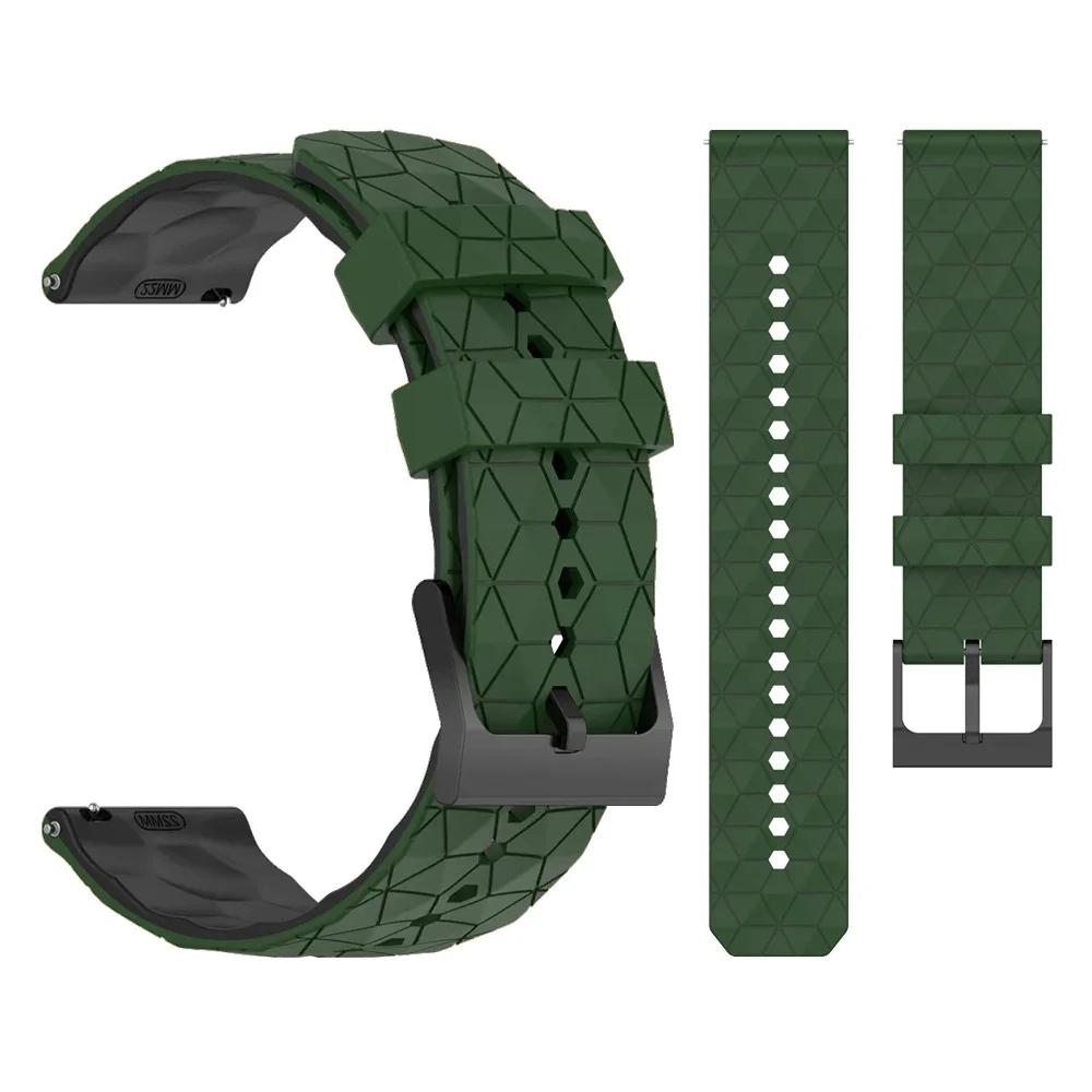 20mm 22mm Silicone Universal Band For Garmin/HUAWEI/Samsung/Amazfit/Xiaomi/Redmi Watch Strap For Men and Women Watchband Correa