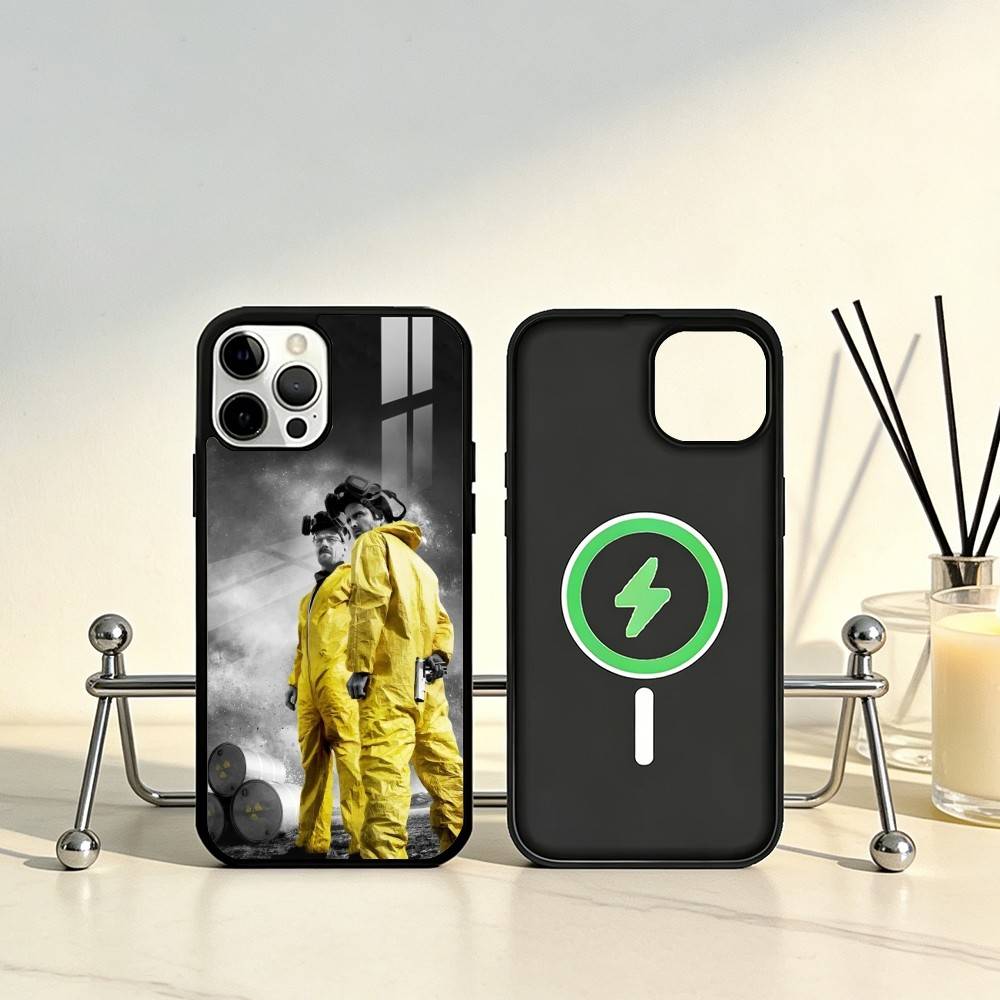 B-Breaking TV B-Bad Phone Case For iPhone17,16,15,14,13,12,11 Plus,Pro Max Magnetic For Magsafe Wireless Charging