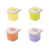 8-Grid Soup Ice Grid with Scales with Lid Food Meal Molds Freezer Ice Cube Molds  Baby Food Storage