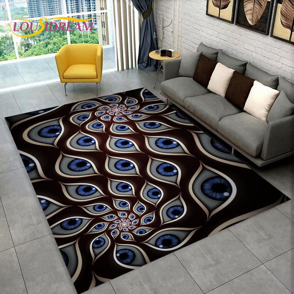 Коврик Nazar Evil Eye Tree of Life, ковер для дома, гостиной, спальни, дивана, коврик для кухни, декор для кухни, нескользящий напольный коврик для детских игр