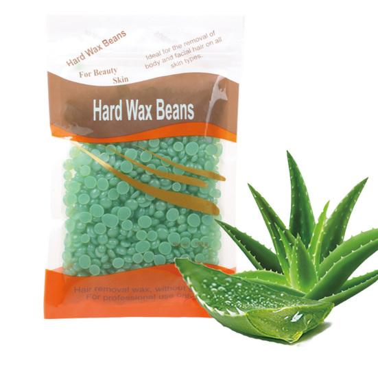 100 г/упаковка твердый бобовый воск бумага-без быстрого эффекта травяной воск бобы депиляция горячая пленка для унисекс