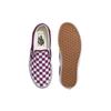 Vans Классические слипоны Модные Прочные Низкие Кеды для Скейтбординга Унисекс Кроссовки Фиолетовый Белый VN000BVZDRV