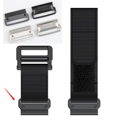 2 шт., разъем для пряжки для часов из нержавеющей стали, разъем для быстрой установки часов для Garmin Fenix