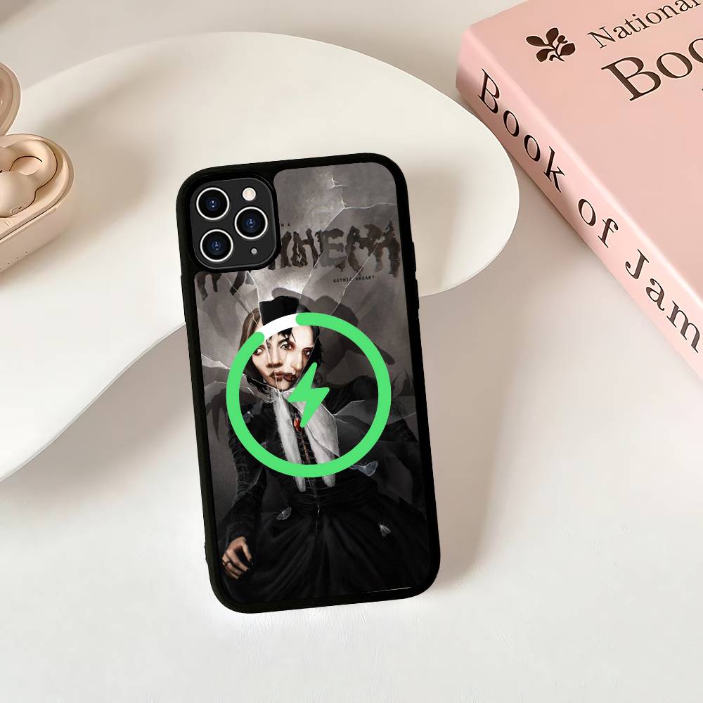 Альбомы Леди Гаги Магнитный чехол для Magsafe для iPhone 17 Air 16 15 14 13 12 11 Pro Max Plus Беспроводная зарядка