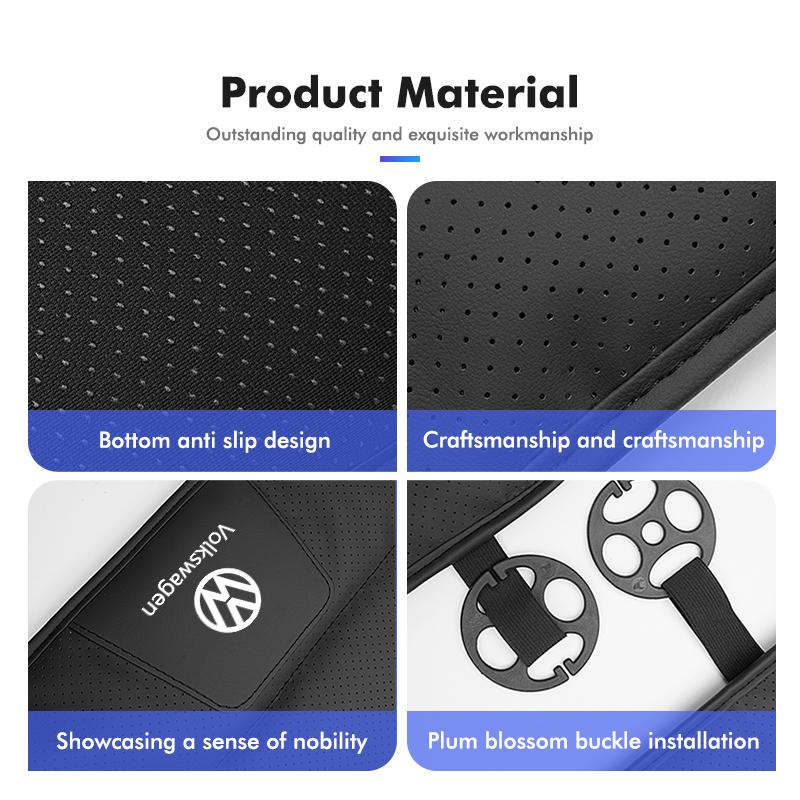 BIG1 For Volkswagen VW Car Seat Breathable Cushion Chair Accessories Heighten Pad Golf 4 5 6 7 Polo Jetta Sagitar Magotan Passat B5