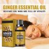 Имбирное масло для тела Увлажняющие увлажняющие средства Питательное массажное масло Натуральное эфирное масло для сухой кожи 30 мл