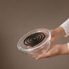 with Filter Screen Incense Holder Transparent Fragrance Censer Glass Incense Burner  Home Decor