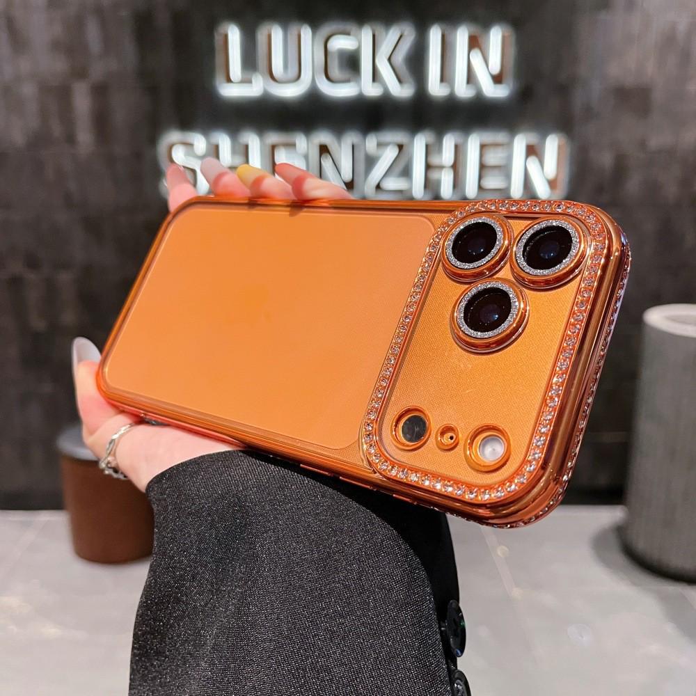 iPhone 16/17 Pro Max Diamond Edge Clear Silicone Case