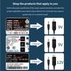 USB DC 5 В до 12 В 9 В Кабель питания USB к разъему постоянного тока Провод адаптера Usb Boost Кабель питания Разъем для маршрутизатора 2,1x5,5 мм через Powerbank YSL