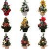 Mini Table Top Christmas Tree Small Desk Xmas Tree Party Ornament Decorated Tree