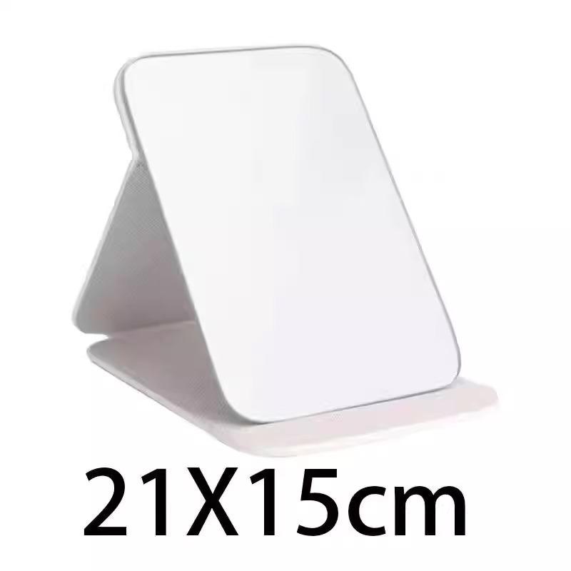 Portable Folding Makeup Mirror for Dorms: Compact for Women & Men, Desktop & Travel-Friendly