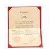 CARTIER Trinity Ring 0.1" band K18 Gold (YGxPGxWG) #6.2(US Size) 7.7g Women Used