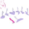 Women Bikini Dedicated Privates Shaving Stencil Set Sexy Female Pubic Hair Razor