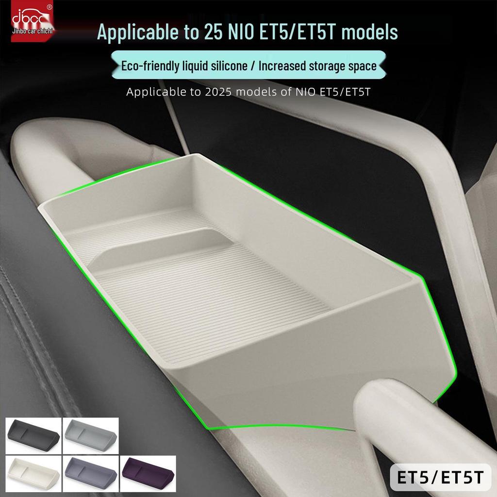 Силиконовая накладка для Nio ET5/ET5T: Хранение за экраном и в центральной консоли, Декор салона автомобиля. Подходит для 25 моделей.