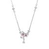Ожерелье Tichia Moonlight Lover из стерлингового серебра S925 с цирконом цвета луны