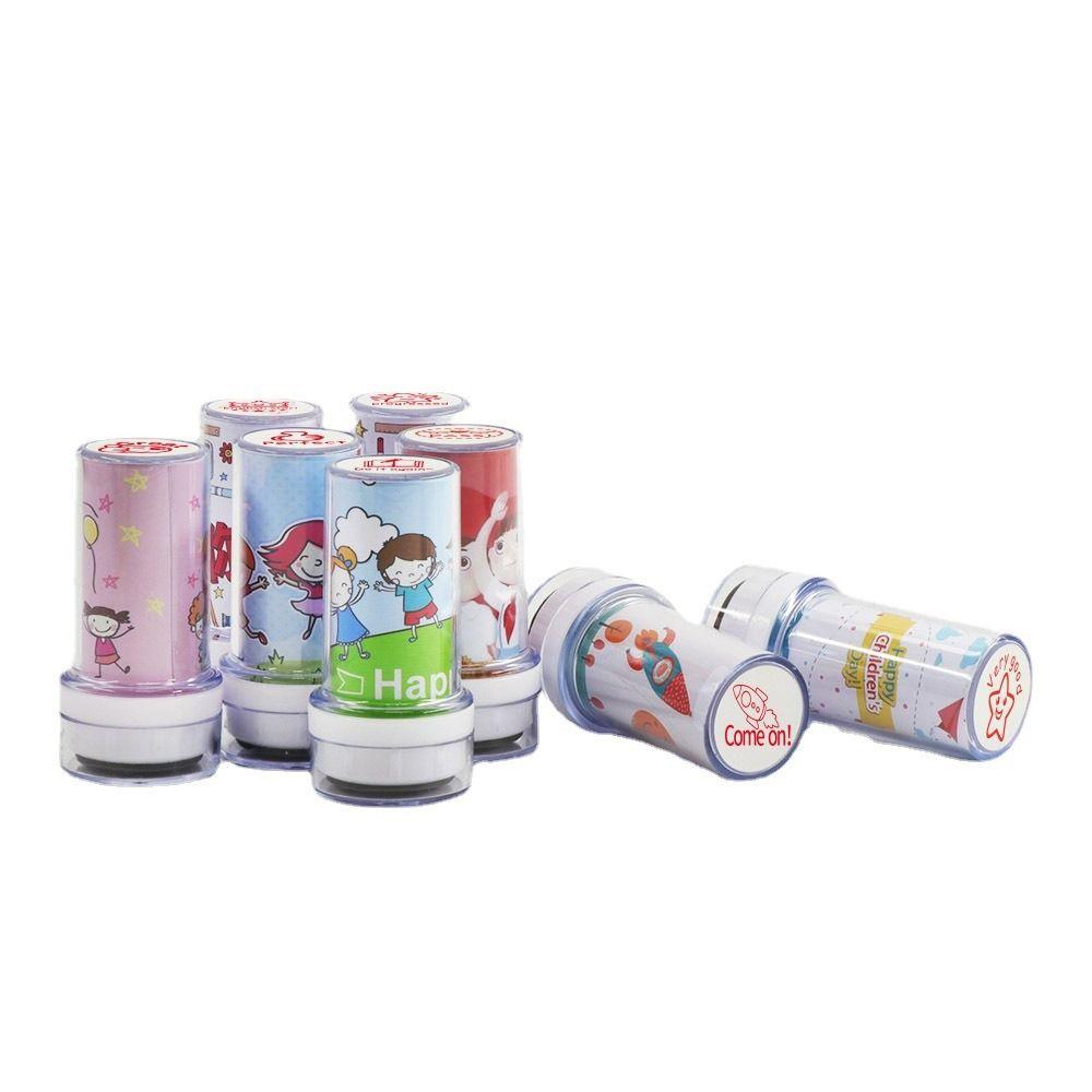 Toy Stamps Photosensitive Chapter Reward Seal Encouragement Teaching Stamp Commentary Stamp